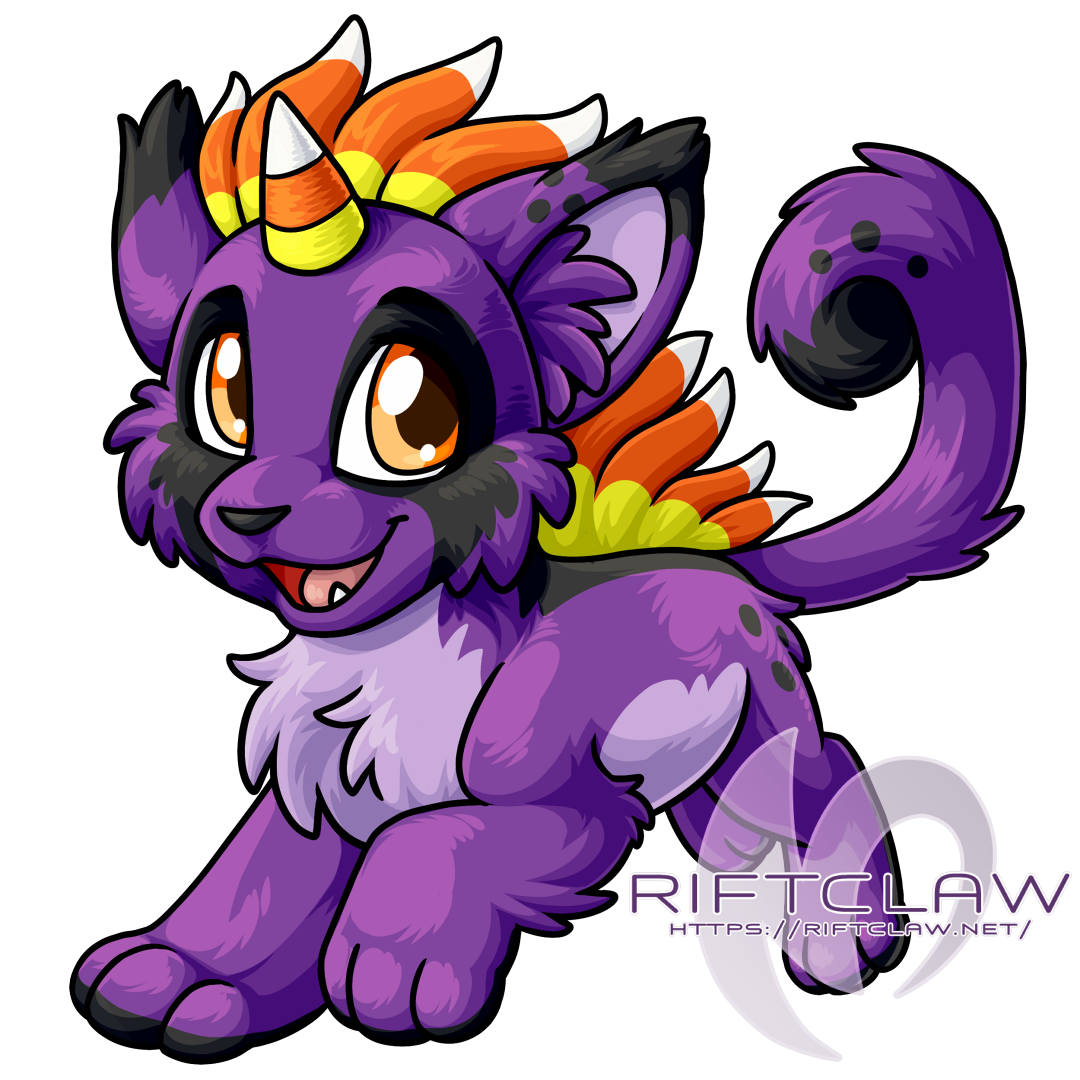 Spooky Sweets, a demi OC from Subeta.