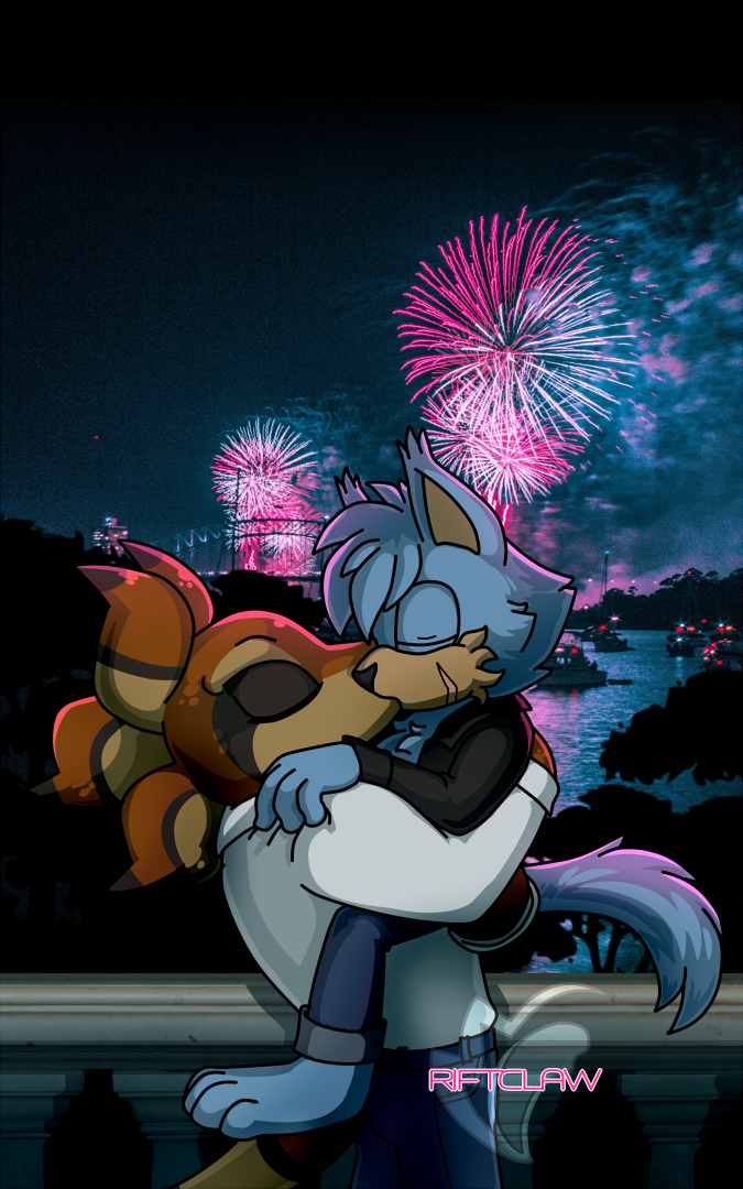 A New Years' piece featuring Agent VX and Sege's Atos.