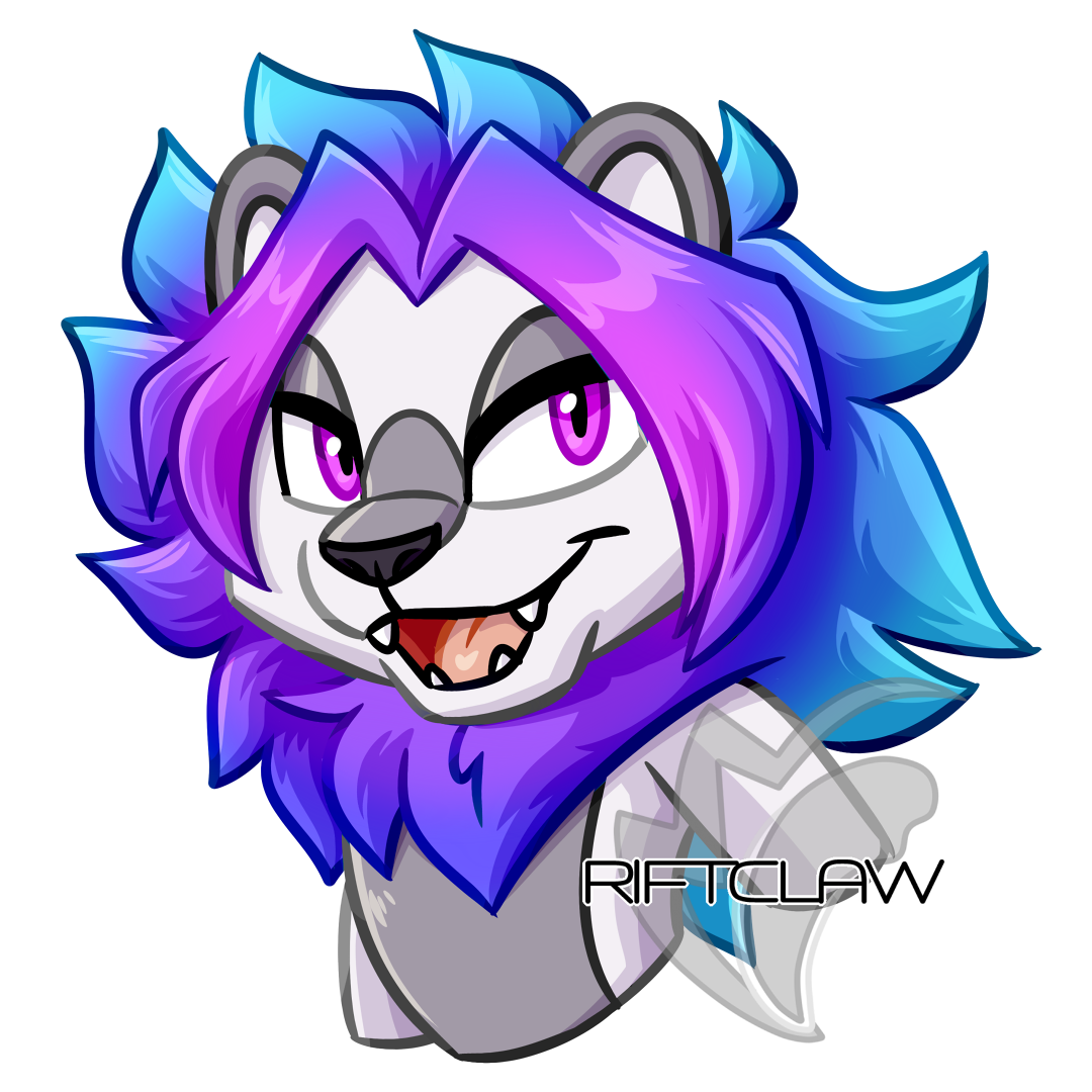 Prism, an anthropomorphic lion.