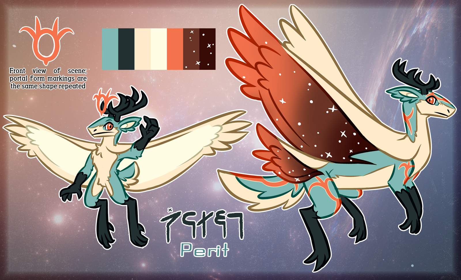 A reference for Perit, a xatli OC from the Xaoc ARPG.