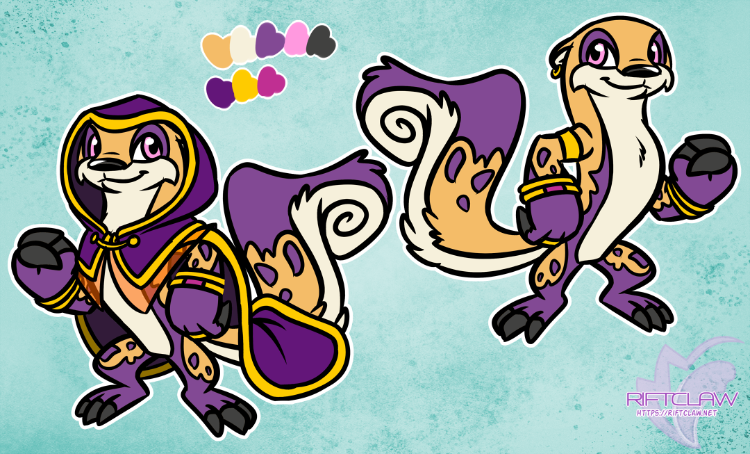 Sulaia, a lutari OC from Neopets.