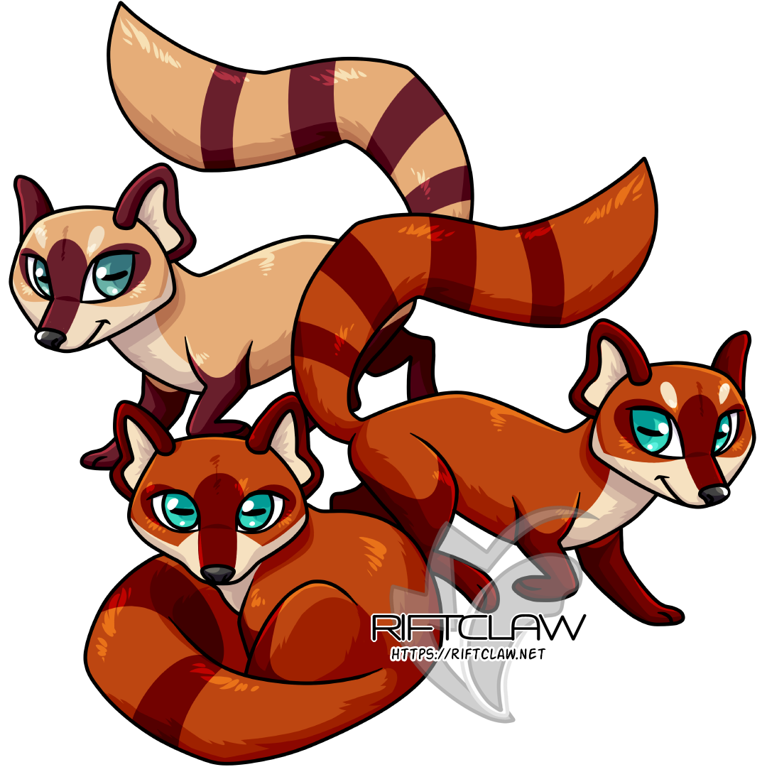 Vivierre, a species from an unreleased petsite.