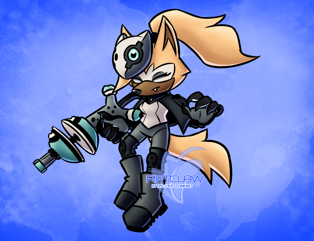 Whisper the Wolf, from the IDW Sonic the Hedgehog comics.